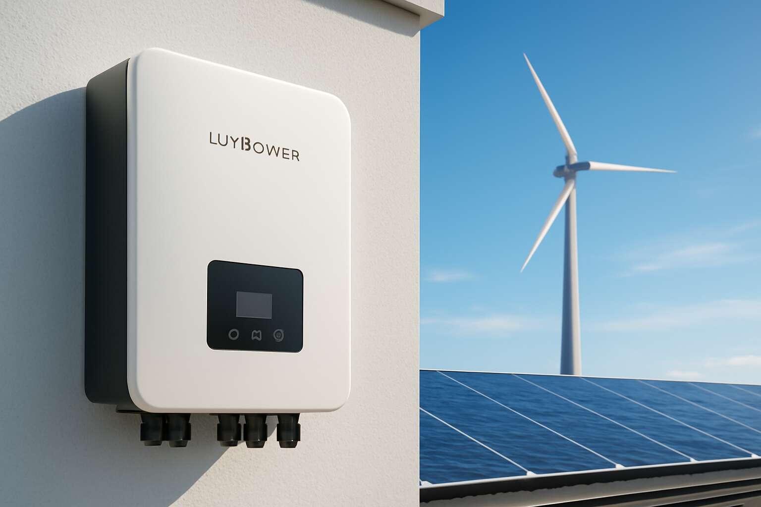 luxpower inverter with wind turbine