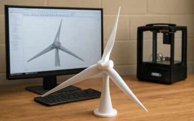 From Idea to Reality: wind turbine 3d print for DIY green power
