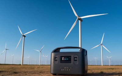 From wind turbine to ecoflow: turning wind into portable power