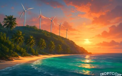 Master wind turbine tropico 6: power up your island with renewable energy.