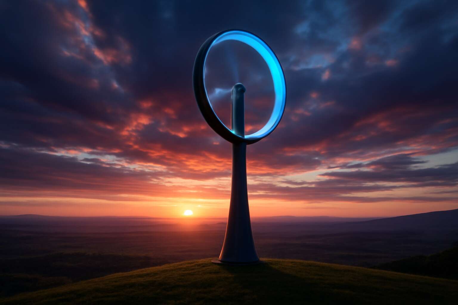 wind turbine without moving parts