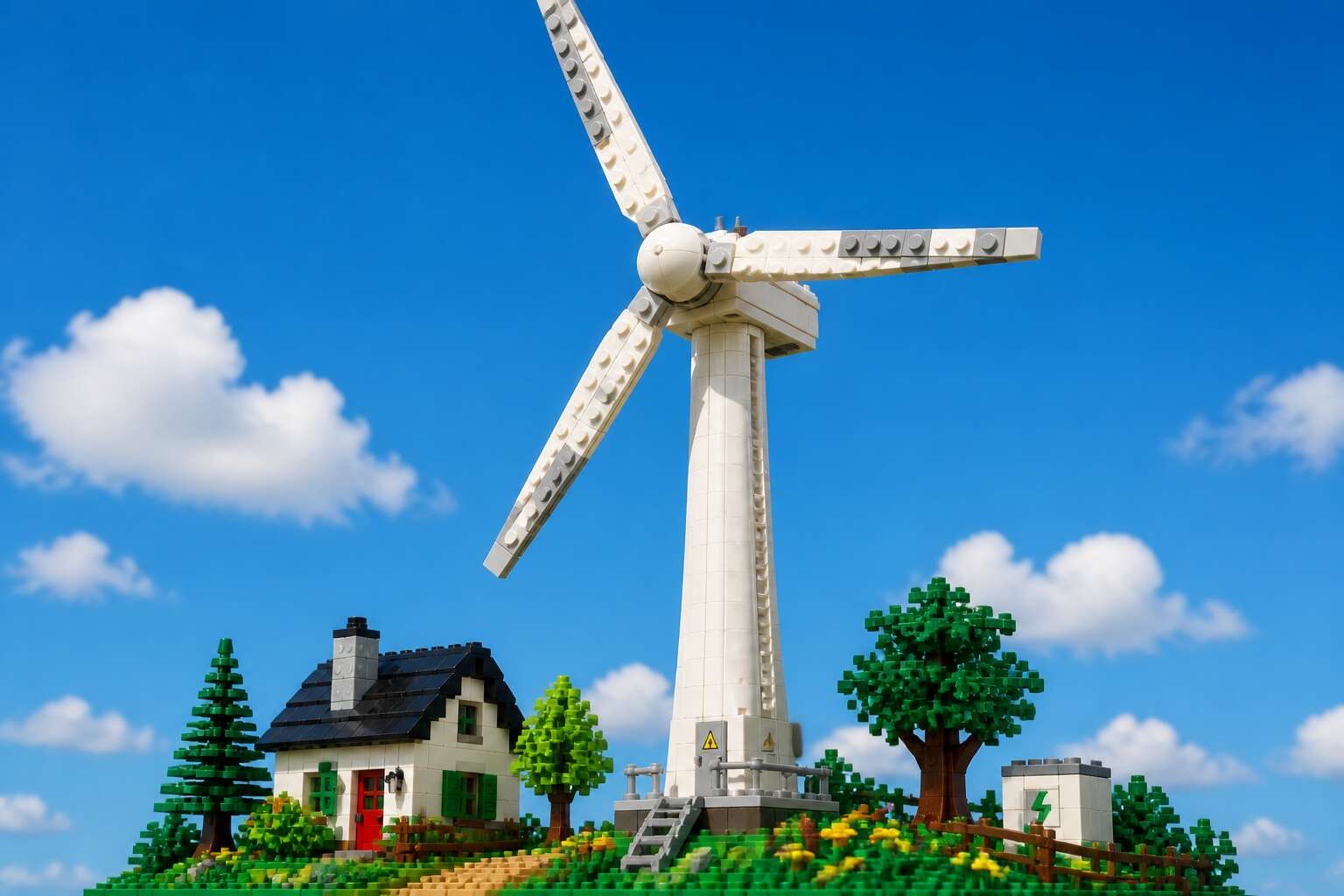 wind turbine lego set